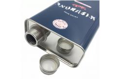 China Rust Resistant Stainless Steel Metal Wine Can Rectangular Structure supplier