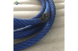 China Climbing Net Polyester Combination Rope Vandal Proof UV Resistant supplier