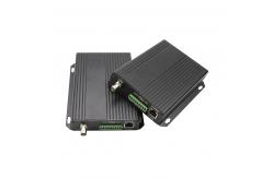 China Analog Video Bidi Data RS232/RS422 10/100M Ethernet Over Fiber Converter DC5V supplier