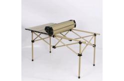 China Simple And Portable Folding Egg Roll Table Outdoor Rectangular Shape supplier