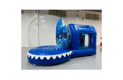 China 10ft Diameter Christmas Jumping Bubble House Inflatable Bounce House Snow Globe supplier