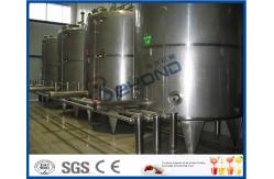 China 65 - 72 Brix Machine Fruit Juice Apple Processing Line With Self CIP System supplier