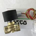 ASCO EF8210G003 120/60AC 2-Way Brass 3/4 In Solenoid Valve Normally Closed General Service for sale
