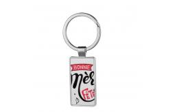 China Metal Sublimation Blank Keychains Promotional Items With Logo Personalized Keychains supplier