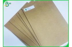 China 50GRAM TO 450GRAM Unbleached Kraft Paper Jumbo Rolls With Food Grade supplier