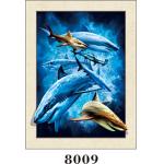 5D Flip Effect Lenticular Printing Picture For Animals And Scenery for sale