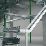 Galvanized Finish Ladder Type Cable Tray Ideal for Indoor Outdoor Applications Height 50mm-150mm for sale