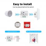 433Mhz Self Powered Wireless Switch Remote Light Switch Waterproof Wall Panel