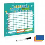 Reusable Durable Preschool Reward Chart With EVA Magnetic Star for sale