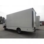 Small Cargo Van Truck Food Vending Truck Left Steering Manual Transmission