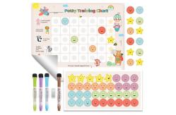 China Rewritable Preschool Reward Chart Educational Behavior Sticker Chart OEM supplier