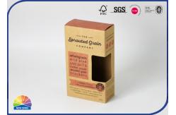 China Die Cut Window Folding Carton Box Paper Packaging With UV Printed supplier