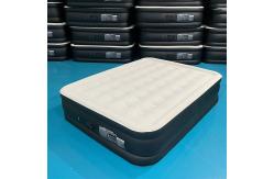 China hot selling portable PVC Flocking Double Layer Air Bed Inflatable Air Mattresses supplier