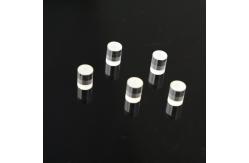 China D1mm~50mm Sapphire Optical Glass Cylinder Rod Rippled Mixing Endoscopy Optical Rod Lens supplier