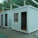 Prebuilt Temp Rest Area Folding Container House Fast Assembly Foldable Prefab House for sale