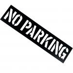 PVC Stencil Black PVC Number and Letter Stencil for sale