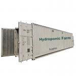 120KWH Per Day Hydroponic Shipping Container Insulation Microgreen Growing System for sale