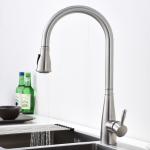 China Innovation Sensor Smart Kitchen Faucet SUS304 Solid Stainless Steel Taps factory