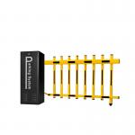 Yellow IP44 Fence Arm Barrier Gate 4.5m Private Car Parking for sale