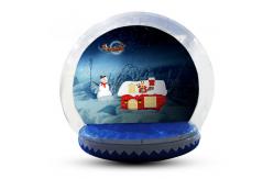 China 5m Customized Inflatable Snow Globe For Party / Event / Promotion supplier