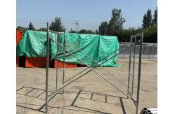 China Galvanized & Painted H Frame Movable Scaffolding with Customizable Dimensions and Easy Assembly supplier