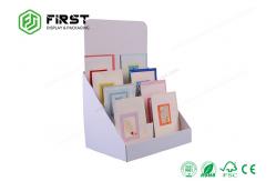 China Foldable Cardboard Point Of Purchase Displays Varnishing CMYK Printing supplier