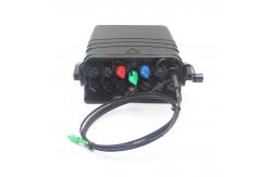 China FTTX Balck Pre-connectorized Fiber Terminal Waterproof Boxes FAT Network Access supplier