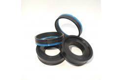 China Zoomlion concrete pump piston Dn260 Black Rubber supplier