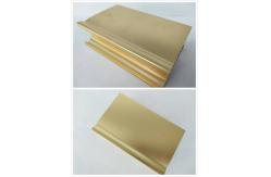 China Rectangle Decorative Anodized Aluminum Profiles Corrosion Resistance supplier