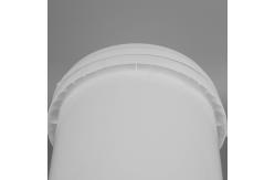 China 5L PP Polypropylene Small Chemical Bucket Round With Handles supplier