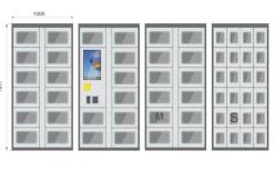 China Fully Automatic Industrial Vending Lockers Machine with 15 LCD Touch Screen supplier
