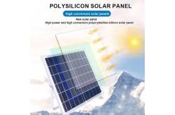 China Mosquito Proof LED Solar Ceiling Light With 12W Power And 60 LED Chips supplier