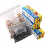 Flat Locked Airtight k Bag , 27*28cm Food Packaging Pouch for sale