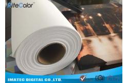 China Wide Format Digital Inkjet Cotton Canvas 320gsm / Printable Canvas Roll supplier