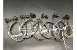 China MgO Insulation Hot Runner Coil Heater With Builtin J K Thermocouple supplier