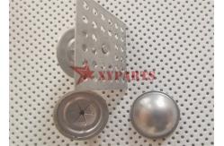 China 40x40mm Perforated Base Insulation Pins With Locking Washers For HVAC System supplier