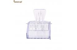 China High Quality Transparent Queen Clip Catcher Queen Introduction Cage For Beekeeping supplier