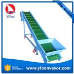 Hopper cleated belt conveyor for sale