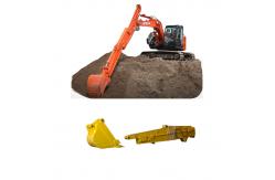 China Q355B Hydraulic Excavator Sliding Arm , Digger Long Arm For Foundation Pits supplier
