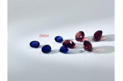 China Royal Blue Synthetic Gem Stone Ruby Sapphire Gems supplier