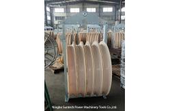 China 1160mm Large Diameter Conductor Cable Pulling Pulley Stringing Block MC Nylon Block supplier