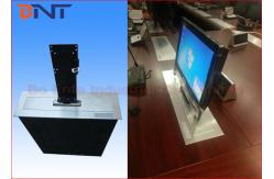 China Motorized Computer Monitor Lift , Pop Up Desktop Computer Lifter supplier