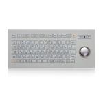 Ip65 Omron Switch Keyboard White Color Medical Hygienic Keyboard for sale