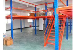 China Industrial Multi Level Industrial Mezzanine Floor Steel Platform Racking System supplier