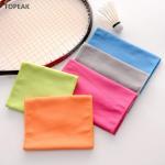 250-350GSM Gym Suede Microfiber Sports Towel For Travel 16X16 10 Pack for sale