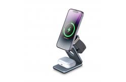 China Fast Charging Magnetic Wireless Charging Package With USB Cable Included supplier