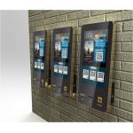 32 Inch Touch Screen Payment Kiosk Self Ordering Kiosk/ Wall Mounted Kiosk For Fast Service for sale