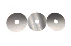 China High Hardness Tungsten Carbide Circular Blade Blanks For Precision Saw Cutting supplier