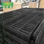 Galvanized Steel RAL6007 3d Bending V Beam Security Fencing  Pvc Coated for sale