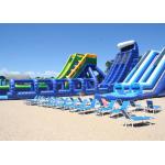 Customized Size Commercial Outdoor Inflatable Slide With Silk Printing
